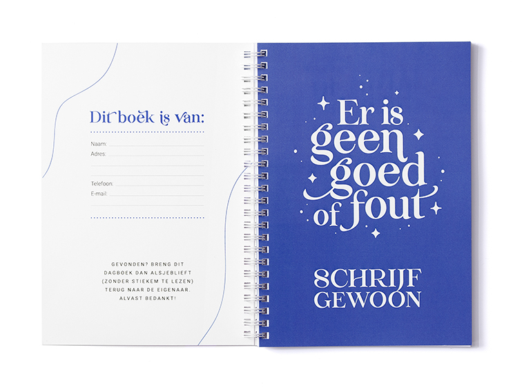 Dagboek voor Volwassenen A5 // Journal Selfcare Diary - Afbeelding 4
